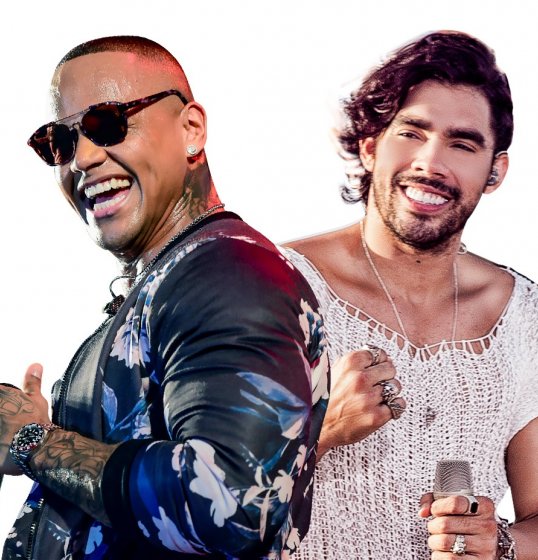 Léo Santana e Gabriel Diniz prometem super shows no Armazém Hall Léo Santana e Gabriel Diniz prometem super shows no Armazém Hall