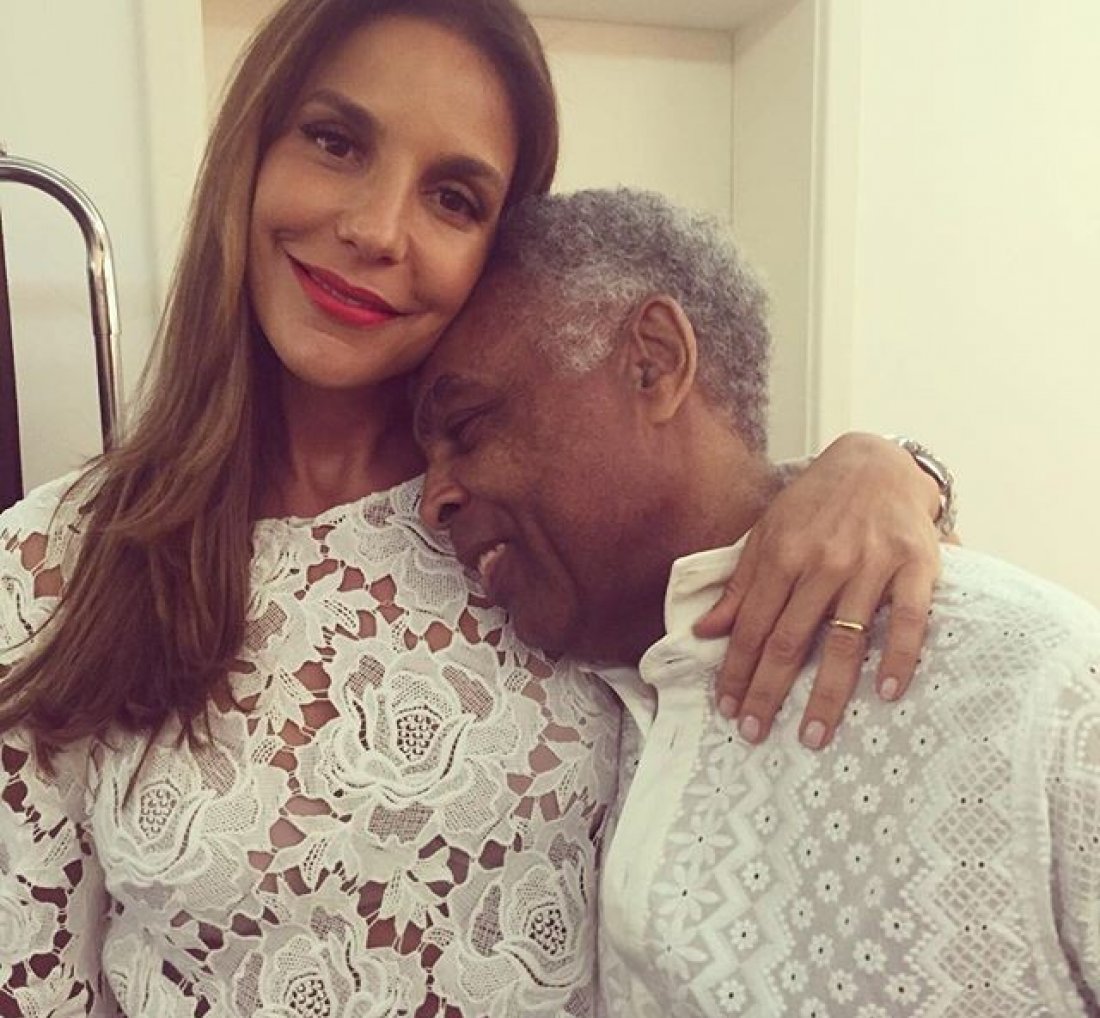 [Em entrevista com Gilberto Gil a cantora Ivete Sangalo fala sobre política e religião ]