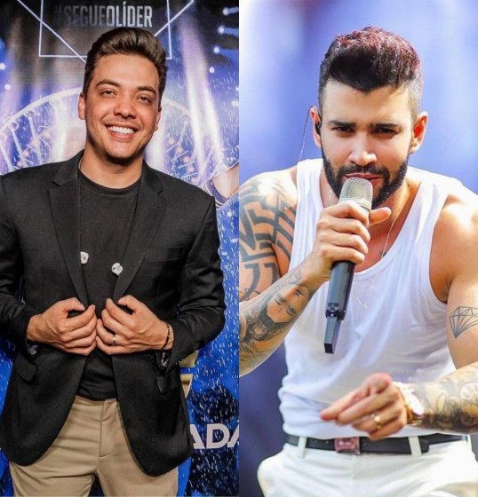 Gusttavo Lima e Wesley Safadão não podem se encontrar em show Gusttavo Lima e Wesley Safadão não podem se encontrar em show