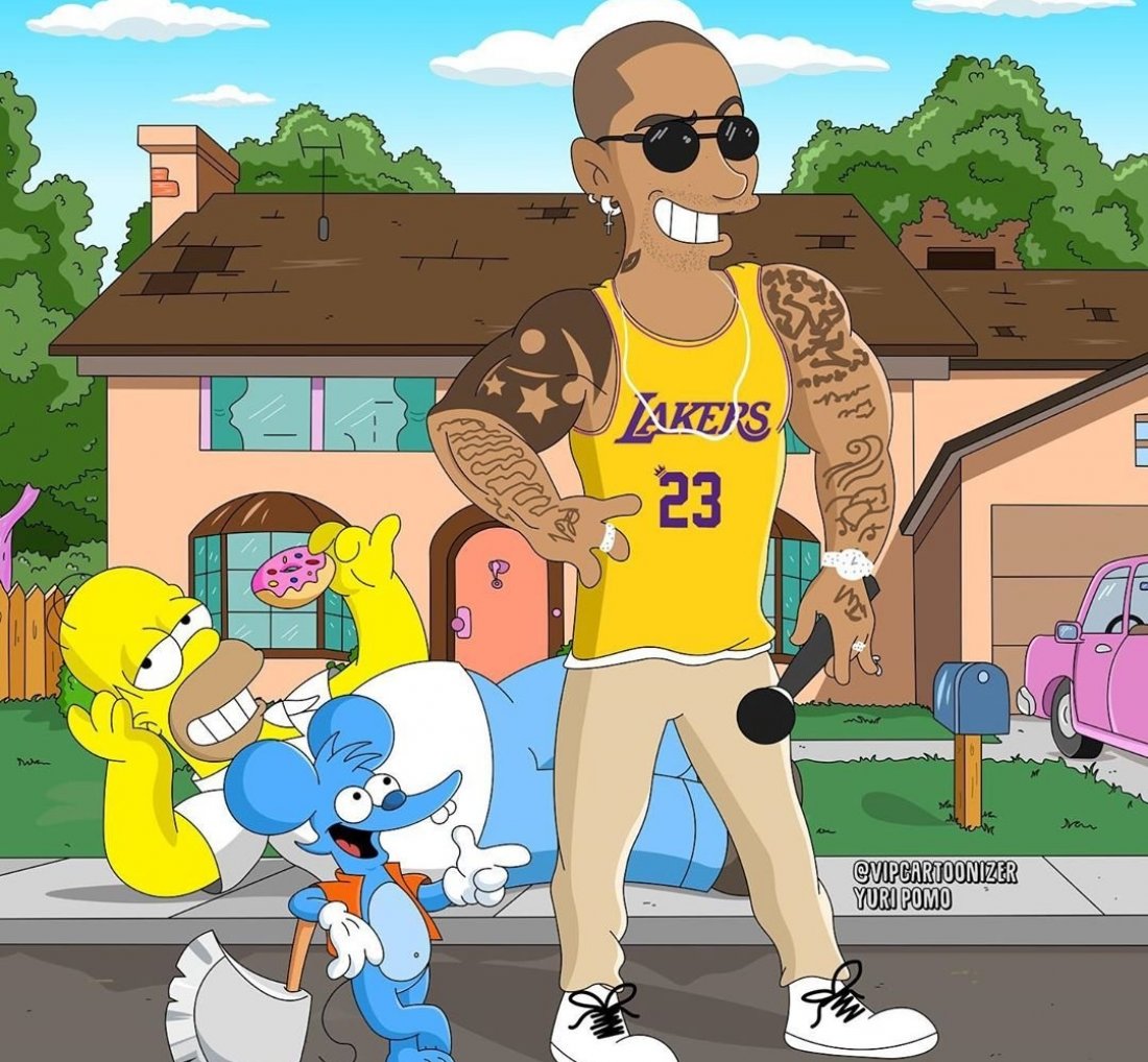 [Léo Santana versão Simpsons?]