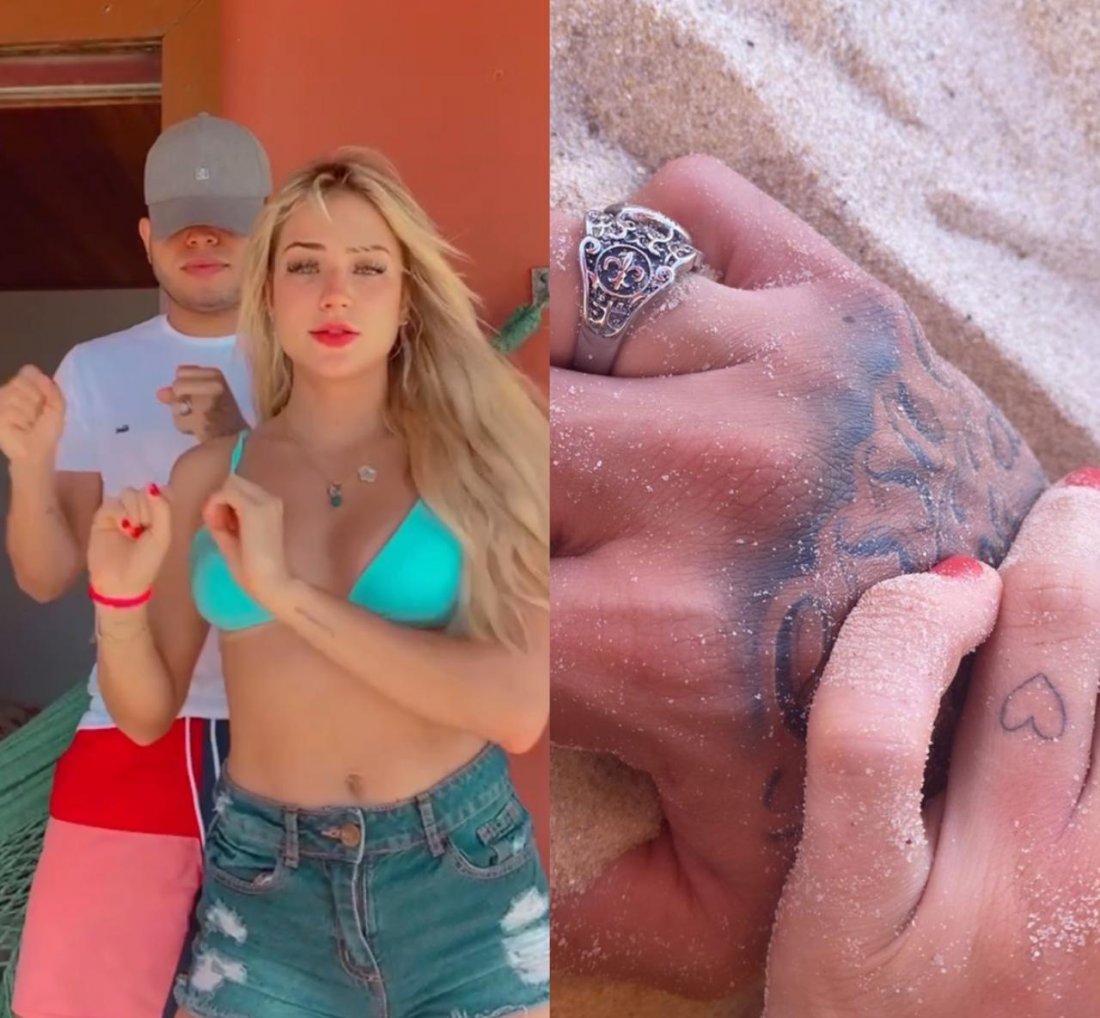 [Tierry e Gabi Martins viajam juntos para Morro de São Paulo]