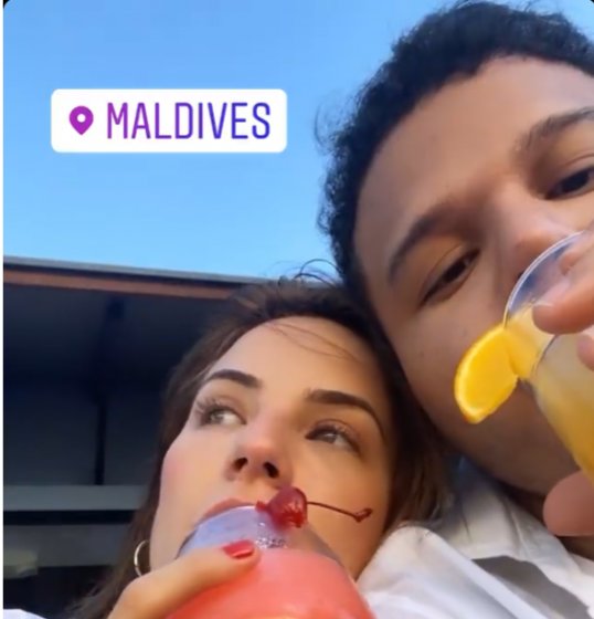 Tierry e Gabi Martins viajam juntos para as Ilhas Maldivas Tierry e Gabi Martins viajam juntos para as Ilhas Maldivas
