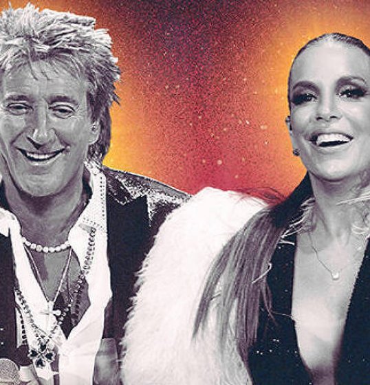 Encontro de gigantes: Rod Stewart e Ivete Sangalo Encontro de gigantes: Rod Stewart e Ivete Sangalo