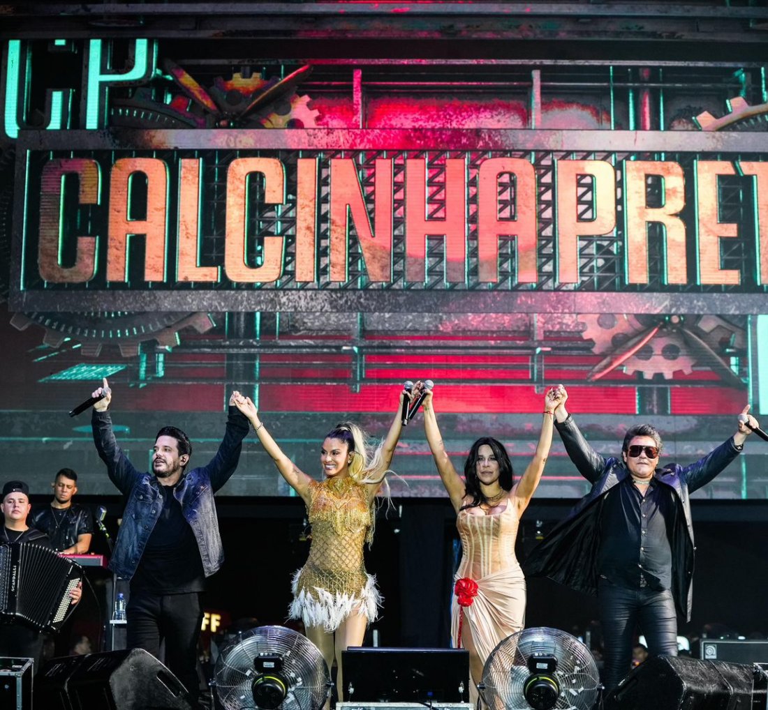 [Banda Calcinha Preta lança EP3 do DVD 'Atemporal - Ao Vivo em Salvador']