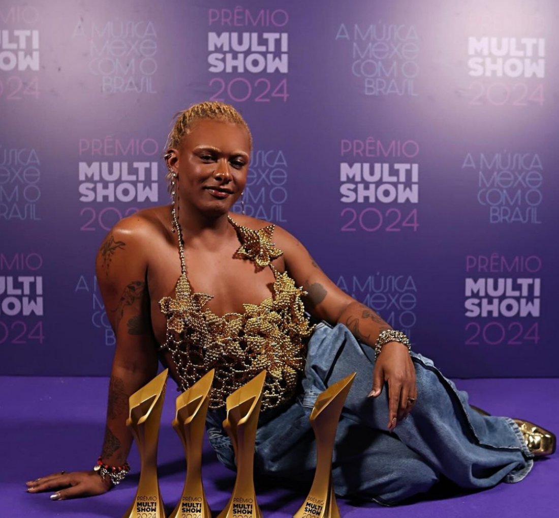 [ Liniker: a grande vencedora do Prêmio Multishow 2024]