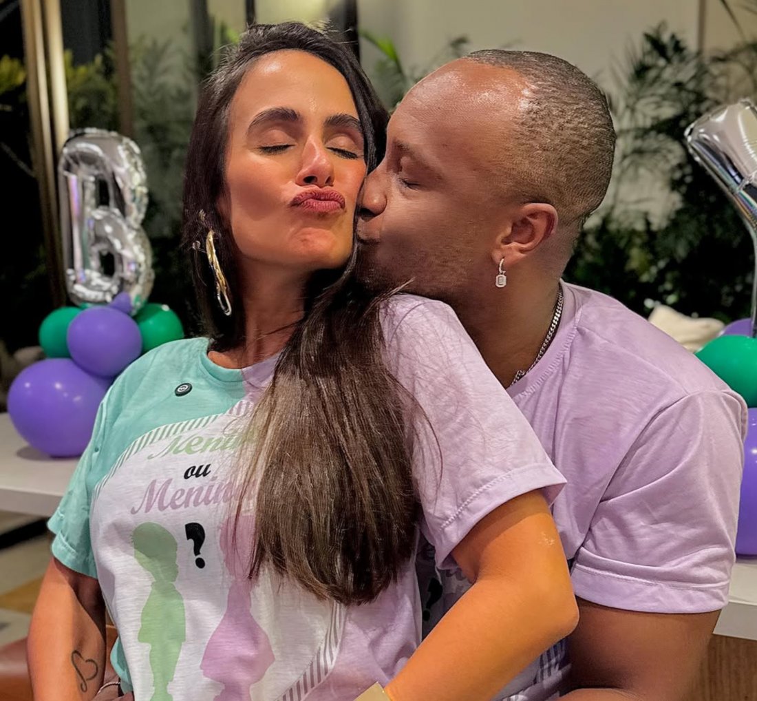 [Carol Peixinho e Thiaguinho revelam que esperam um menino: “Bento está a caminho!”]