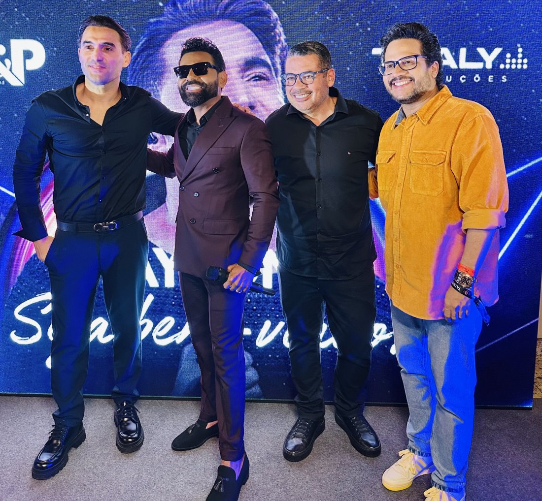 Tayrone anuncia parceria com M&P Produções e prepara novo DVD em São Paulo