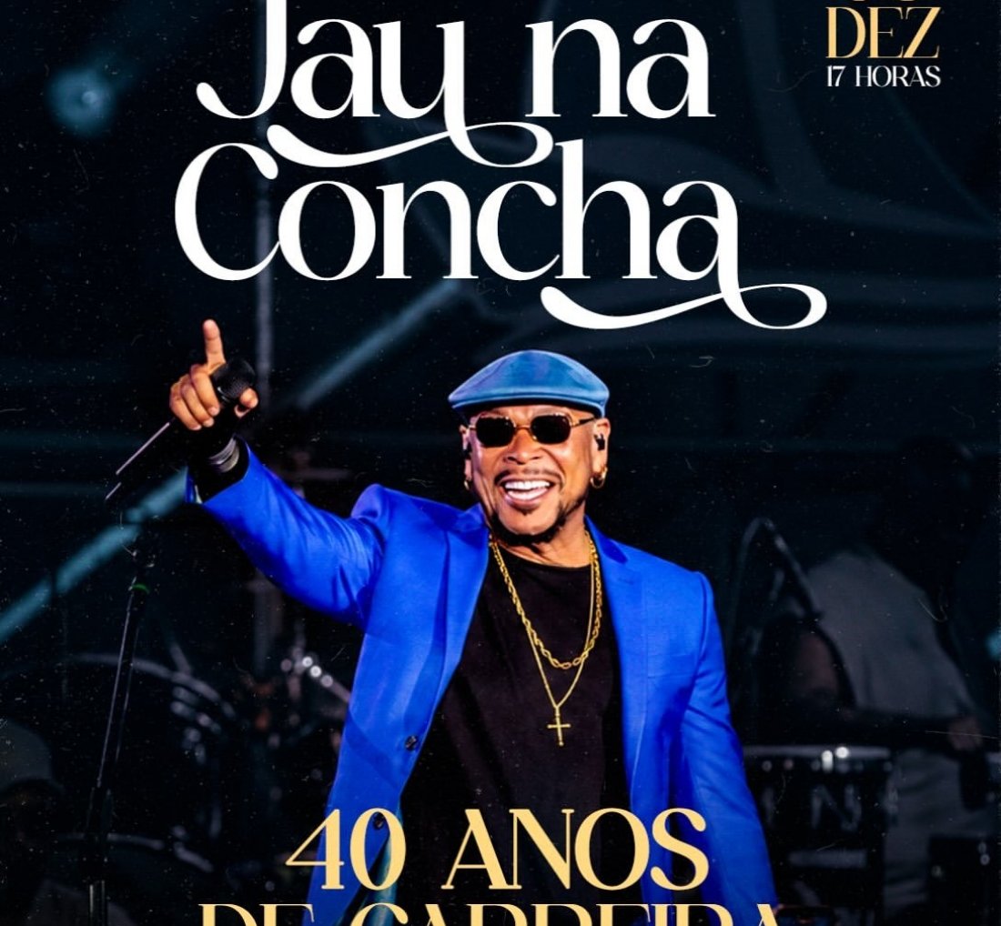 [Jau celebra 40 anos de carreira com show especial na Concha Acústica]