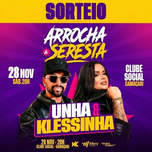 [Sorteio de ingressos – Arrocha & Seresta]